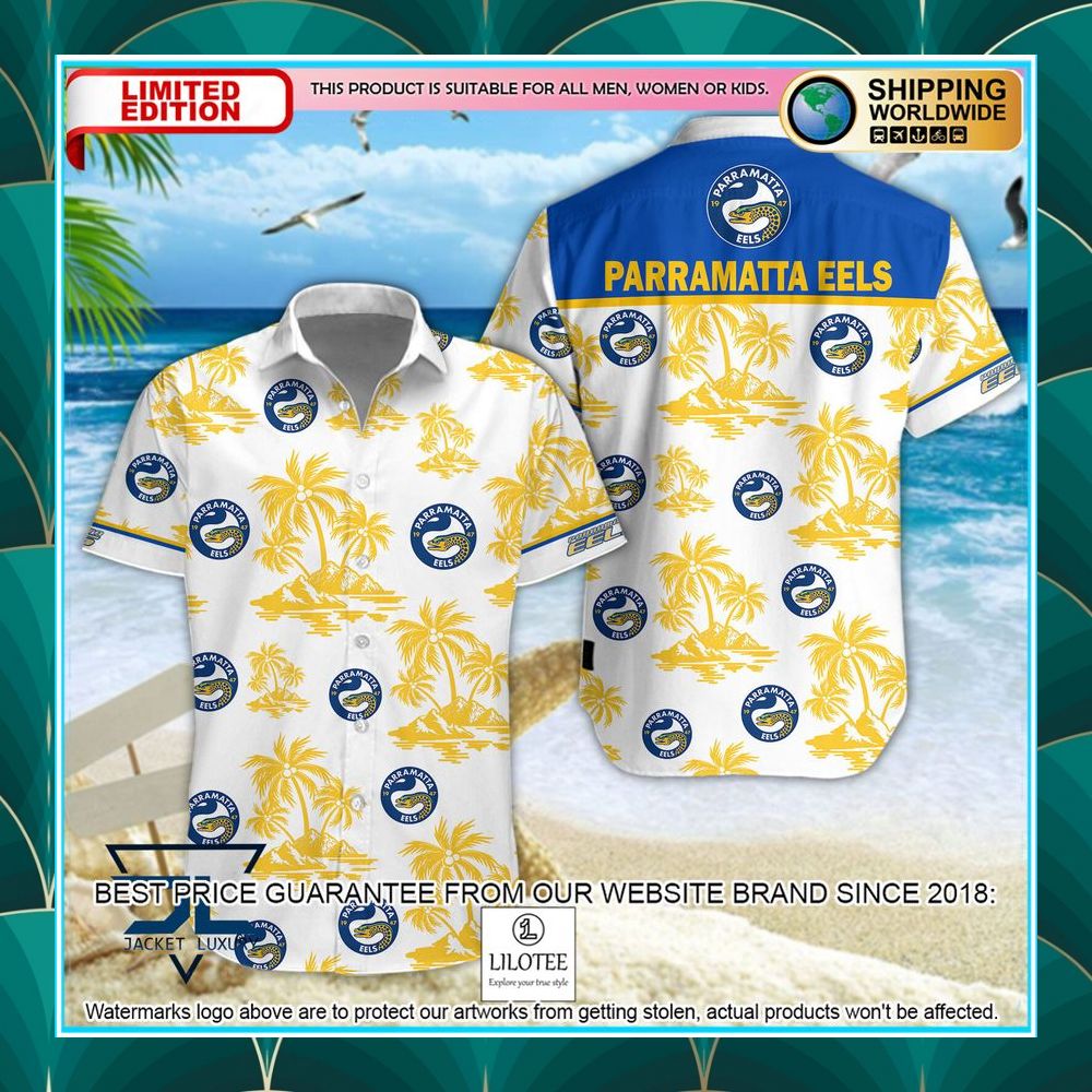 parramatta eels hawaiian shirt shorts 1 444