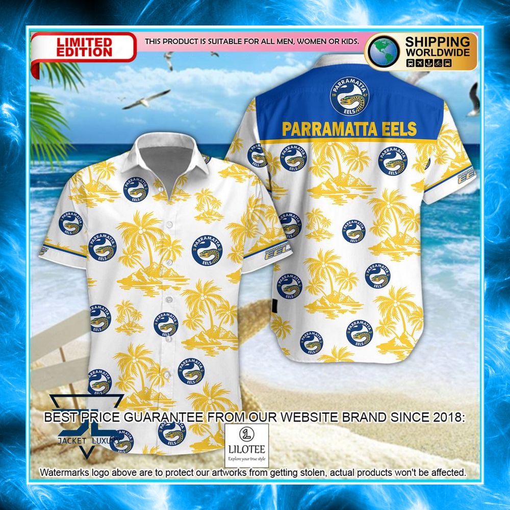 parramatta eels hawaiian shirt shorts 1 753