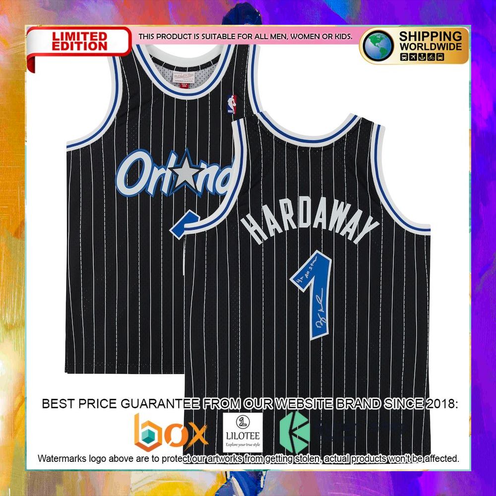 penny hardaway orlando magic 1994 basketball jersey 1 87