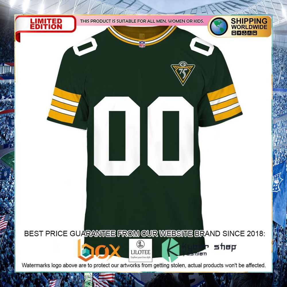 personalized 1993 1994 green bay packers 75th anniversary hoodie shirt 2 411