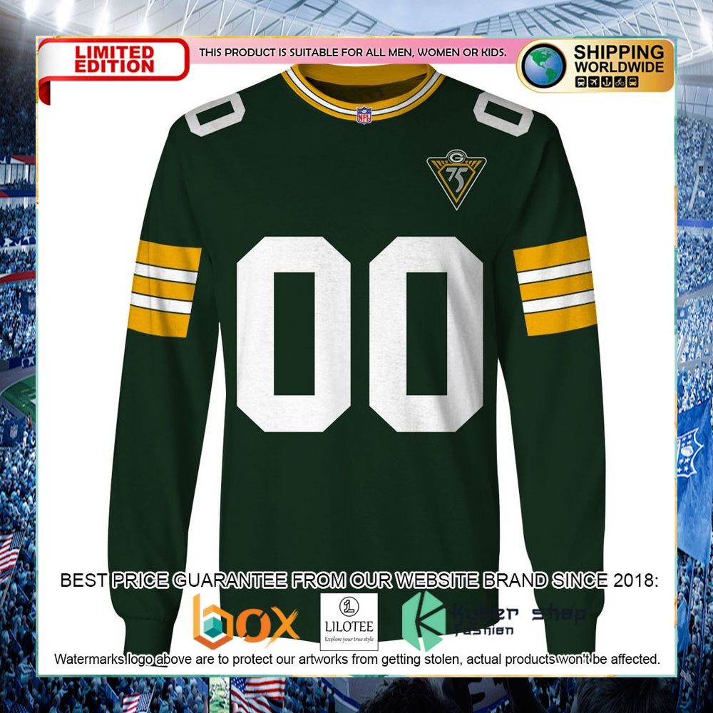 Personalized 1993 1994 Green Bay Packers 75th Anniversary Hoodie, Shirt - LIMITED EDITION 3 personalized 1993 1994 green bay packers 75th anniversary hoodie shirt 3 915