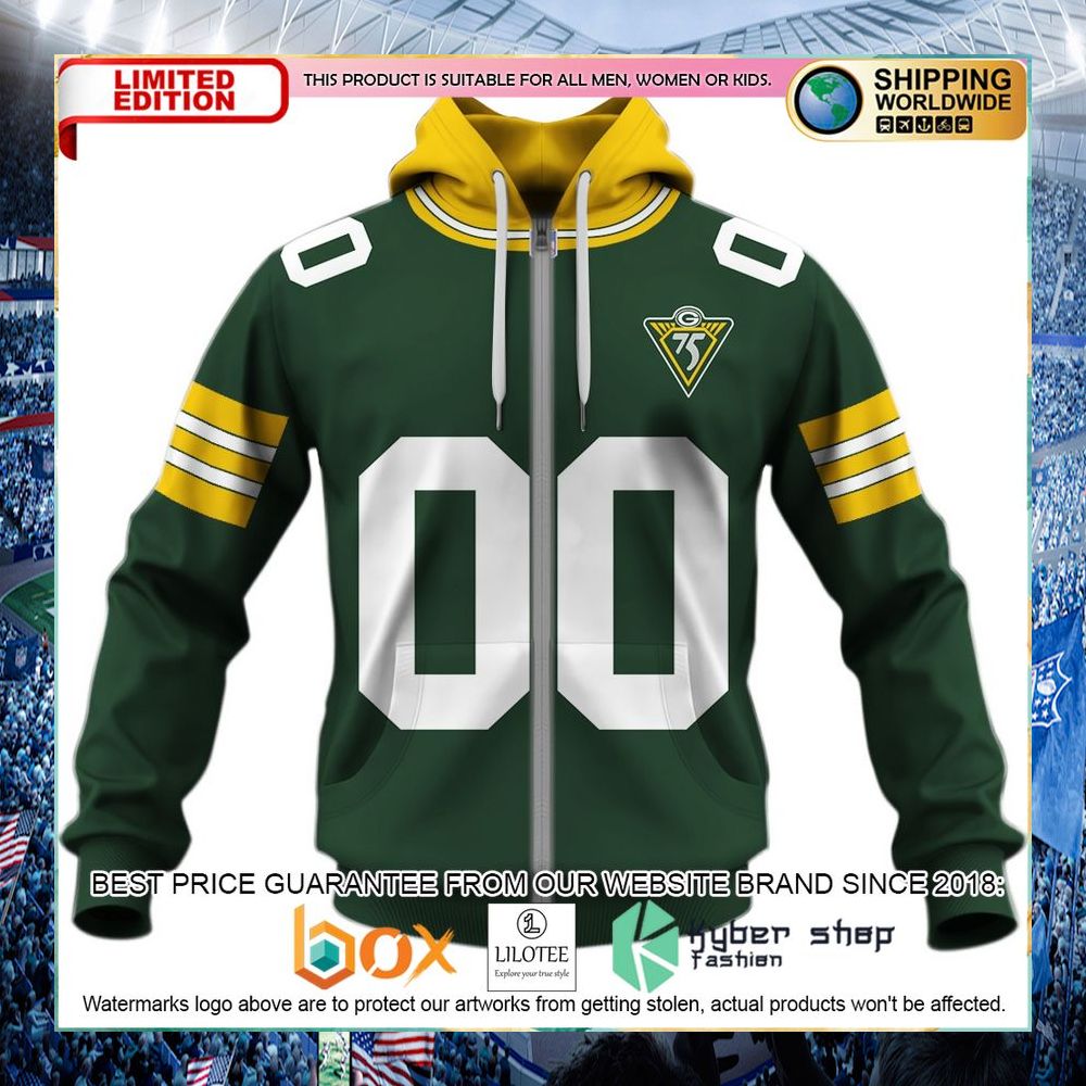 Personalized 1993 1994 Green Bay Packers 75th Anniversary Hoodie, Shirt - LIMITED EDITION 4 personalized 1993 1994 green bay packers 75th anniversary hoodie shirt 4 439