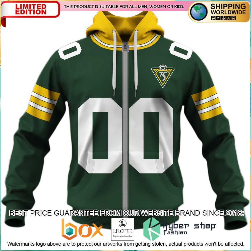 Personalized 1993 1994 Green Bay Packers 75th Anniversary Hoodie, Shirt - LIMITED EDITION 11 personalized 1993 1994 green bay packers 75th anniversary hoodie shirt 4 79