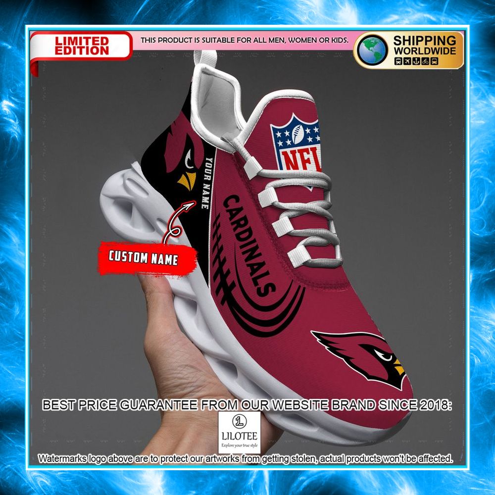 personalized arizona cardinals max soul shoes 1 395