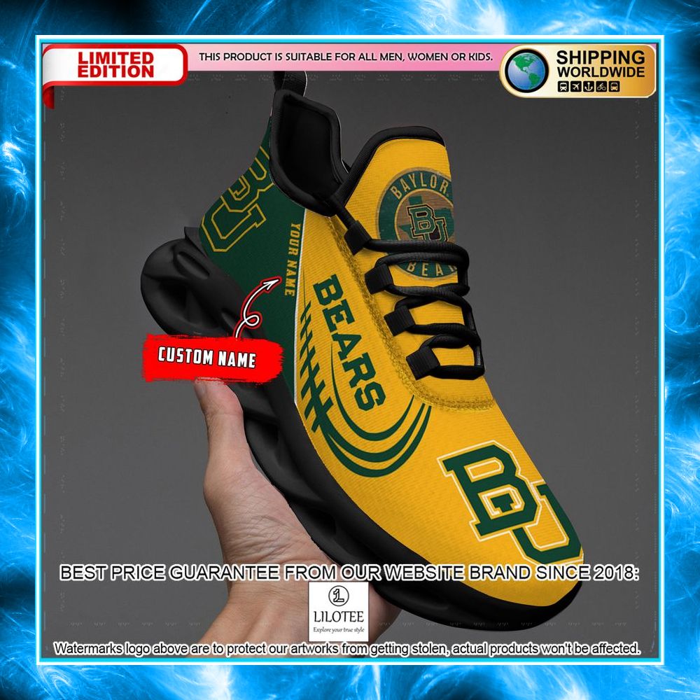 personalized baylor bears max soul shoes 2 599
