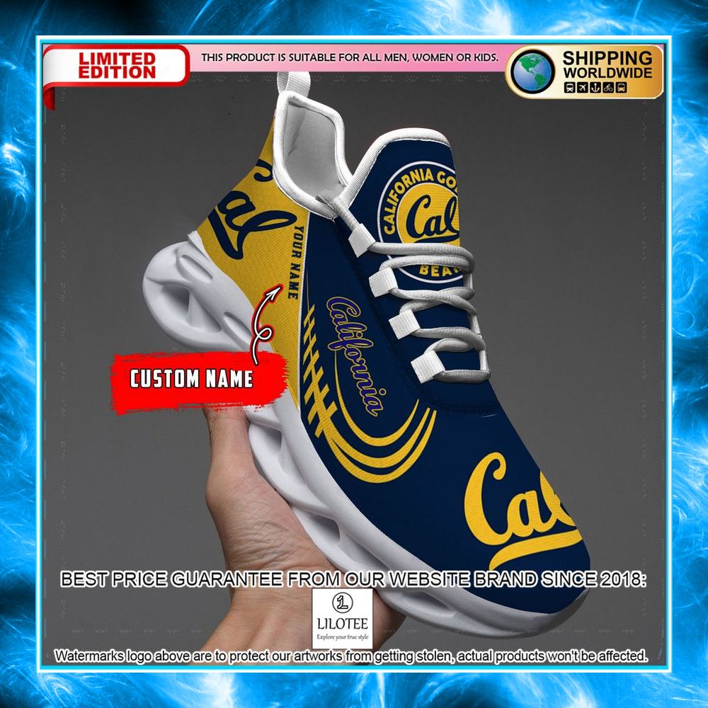 personalized california golden bears max soul shoes 1 993