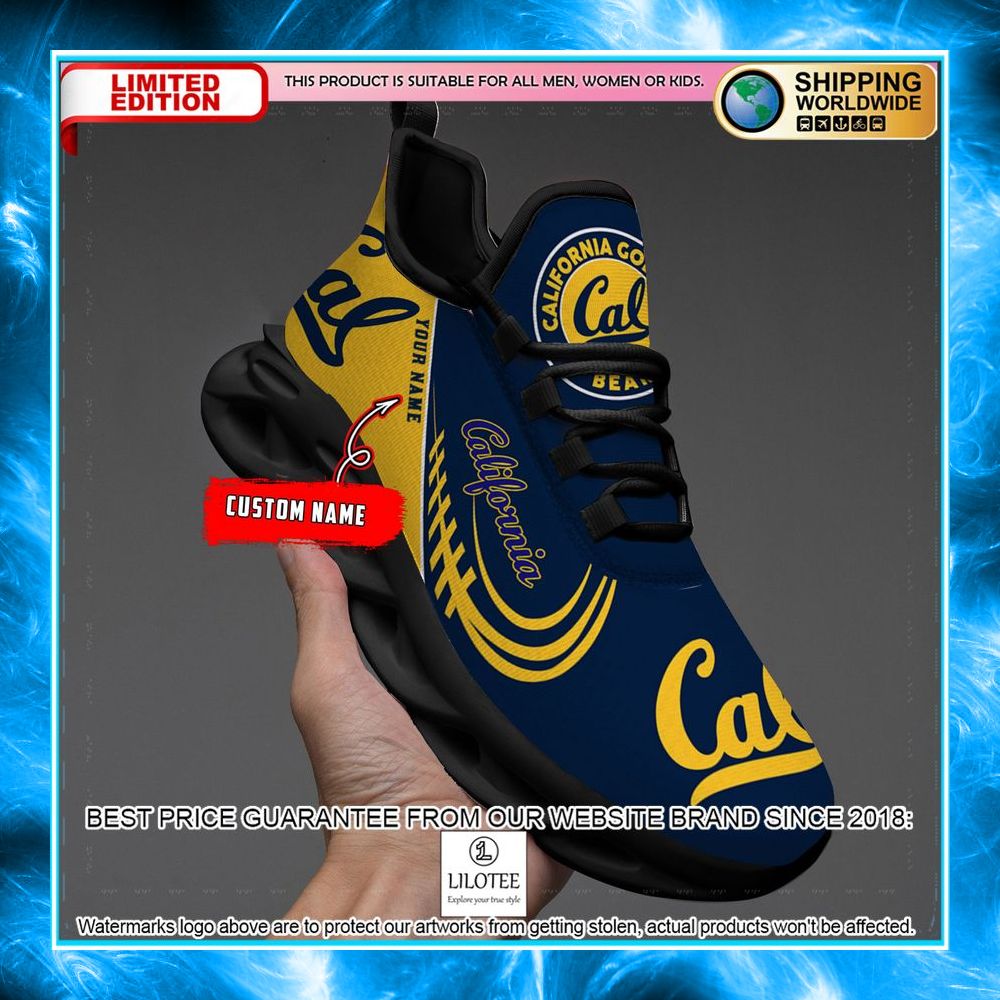 personalized california golden bears max soul shoes 2 697