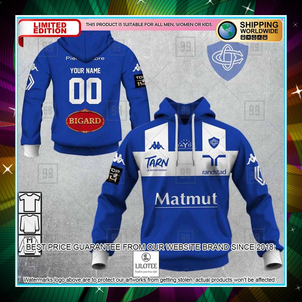 personalized castres olympique rugby 2223 3d shirt hoodie 1 770