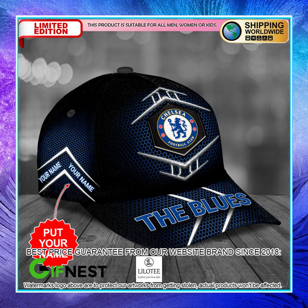 personalized chelsea the blues cap 2 280