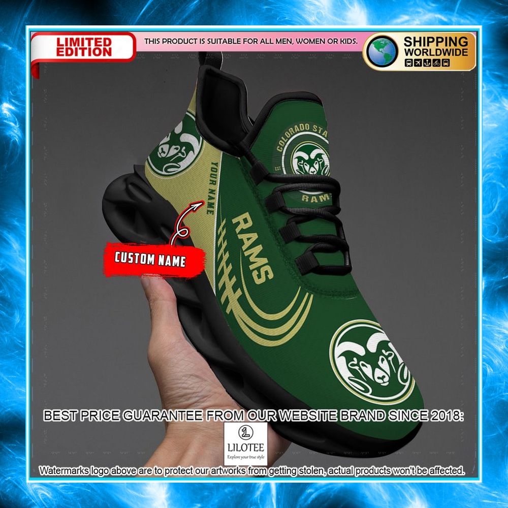 personalized colorado state rams max soul shoes 2 776