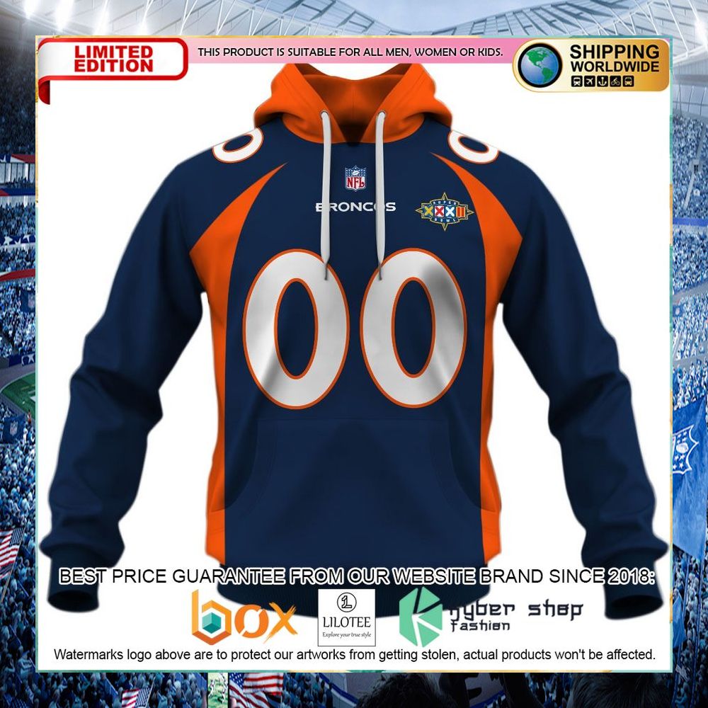 personalized denver broncos 1997 super bowl xxii hoodie shirt 1 173