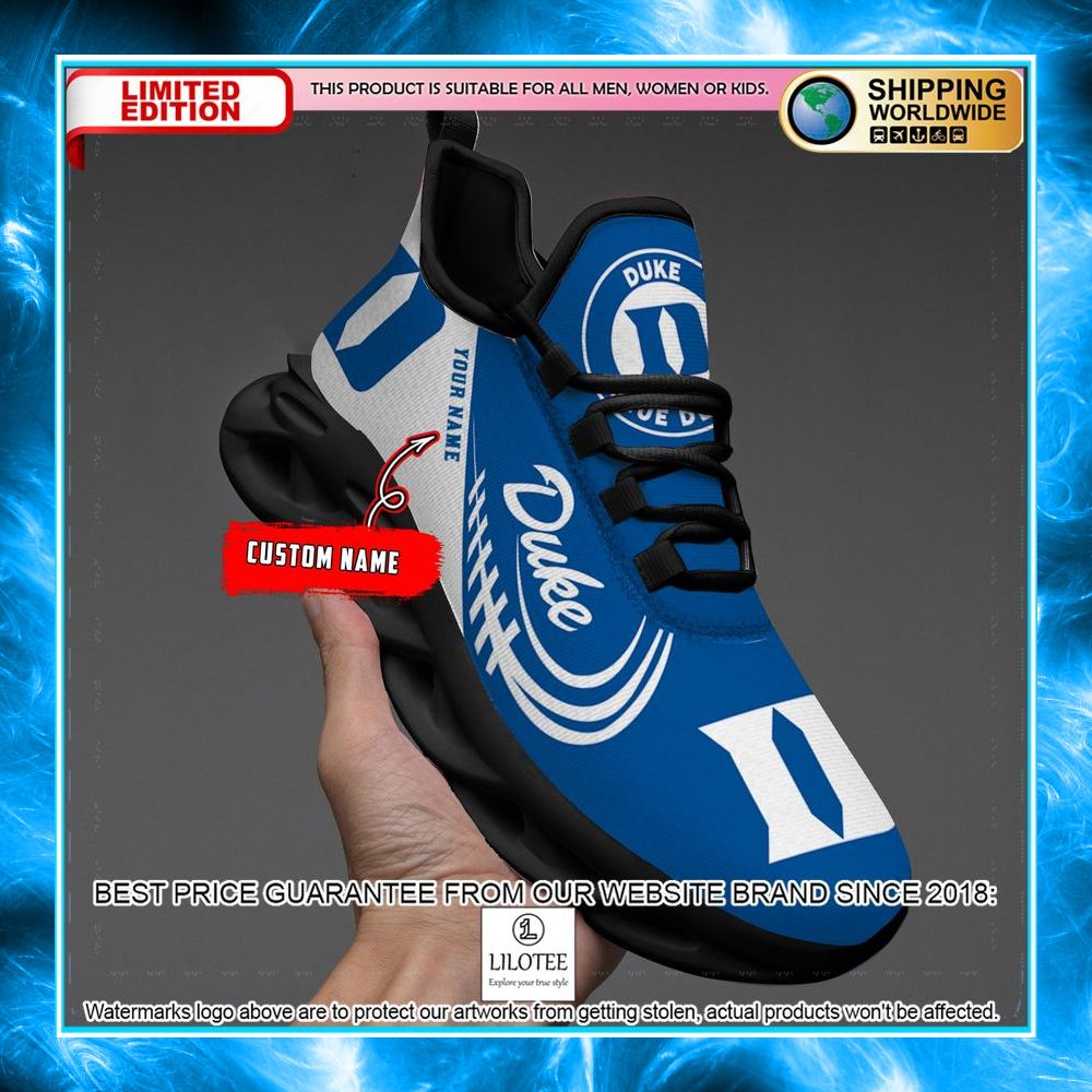 personalized duke blue devils max soul shoes 2 800