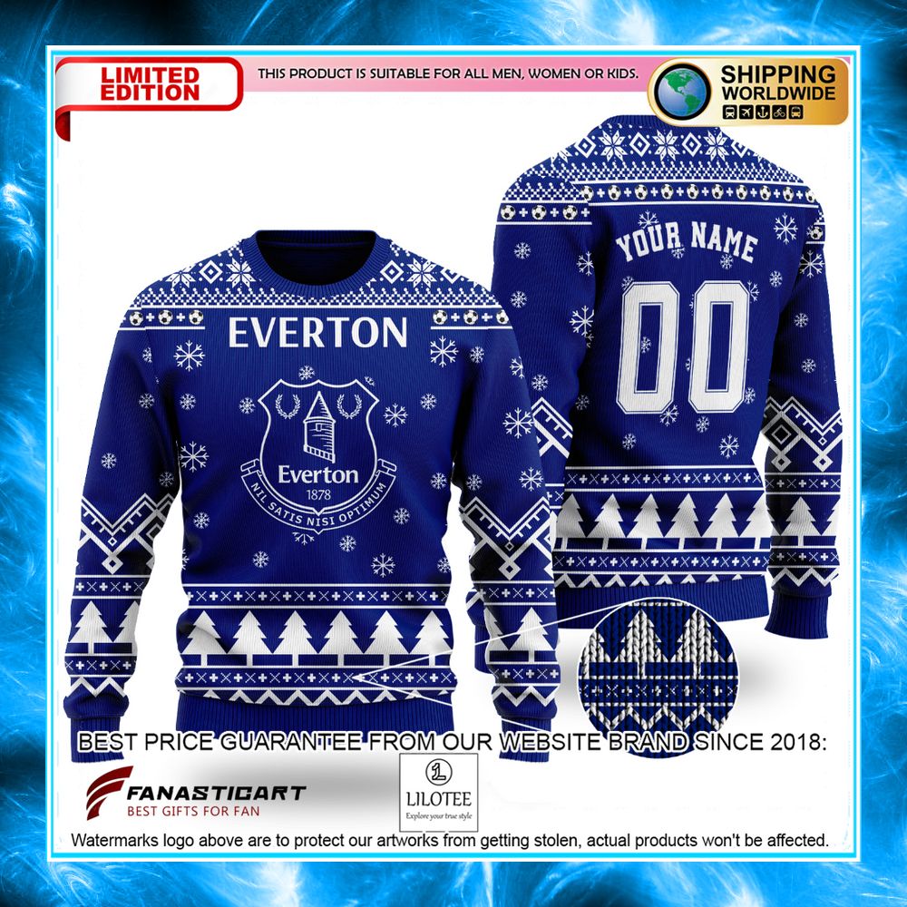 personalized everton fc christmas sweater 1 89