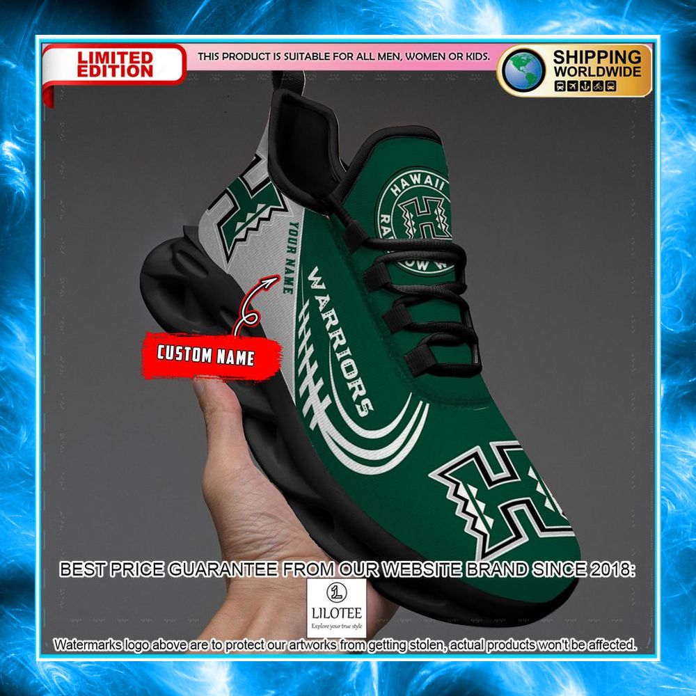 personalized hawaii rainbow warriors max soul shoes 2 108