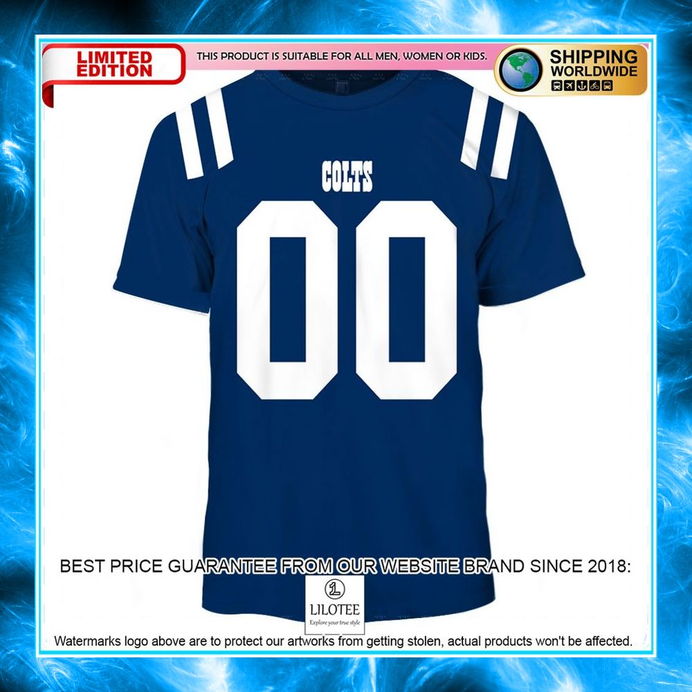 personalized indianapolis colts 3d shirt hoodie 2 761