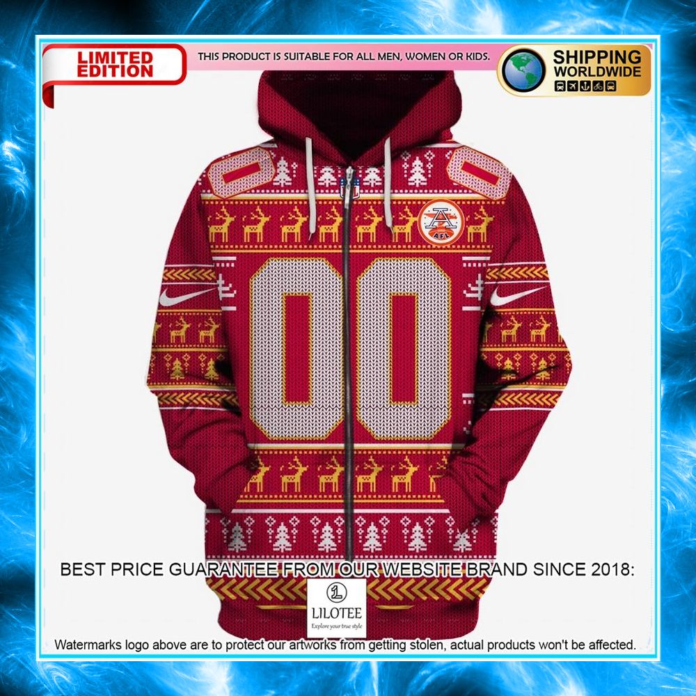 personalized kansas city chiefs 3d shirt hoodie 4 579
