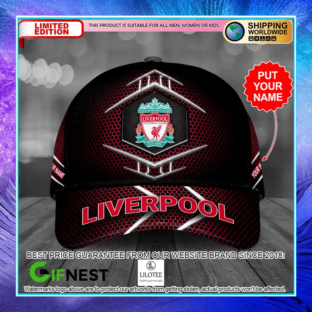 personalized liverpool football club cap 1 863