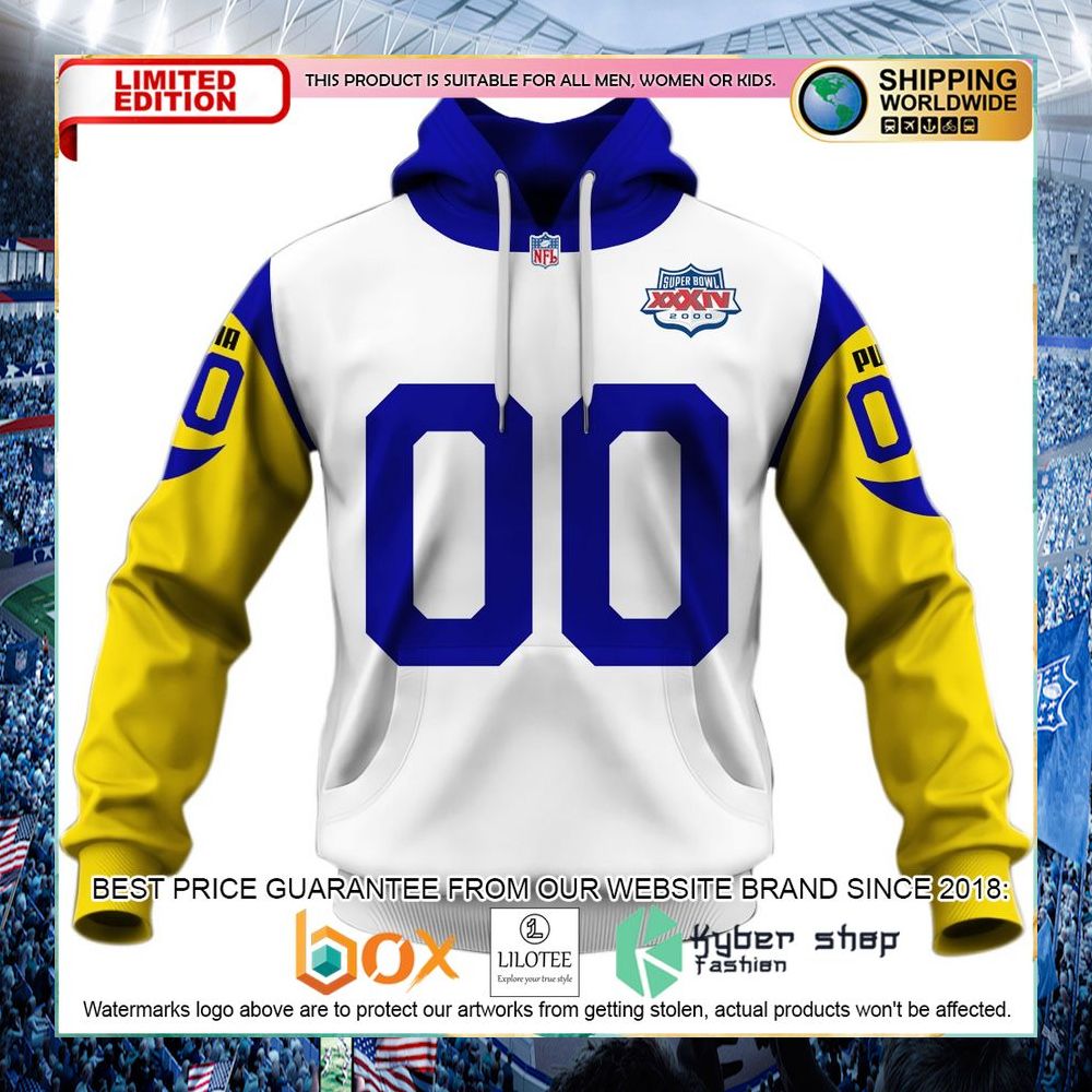 personalized los angeles rams 1999 champion hoodie shirt 1 554