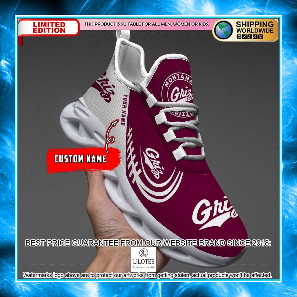 personalized montana grizzlies max soul shoes 1 63