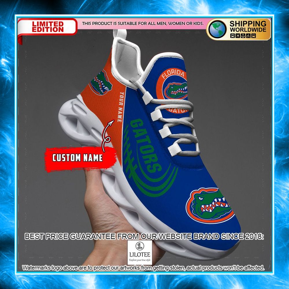 personalized ncaa teams florida gators max soul shoes 1 888