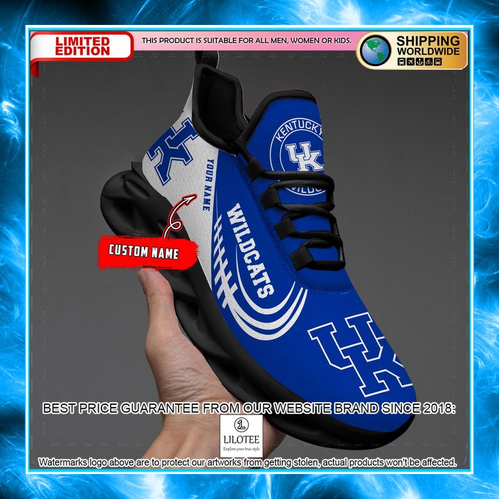 personalized ncaa teams kentucky wildcats max soul shoes 2 213