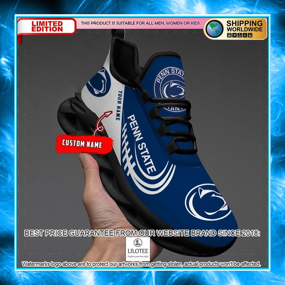 personalized ncaa teams penn state nittany lions max soul shoes 2 526