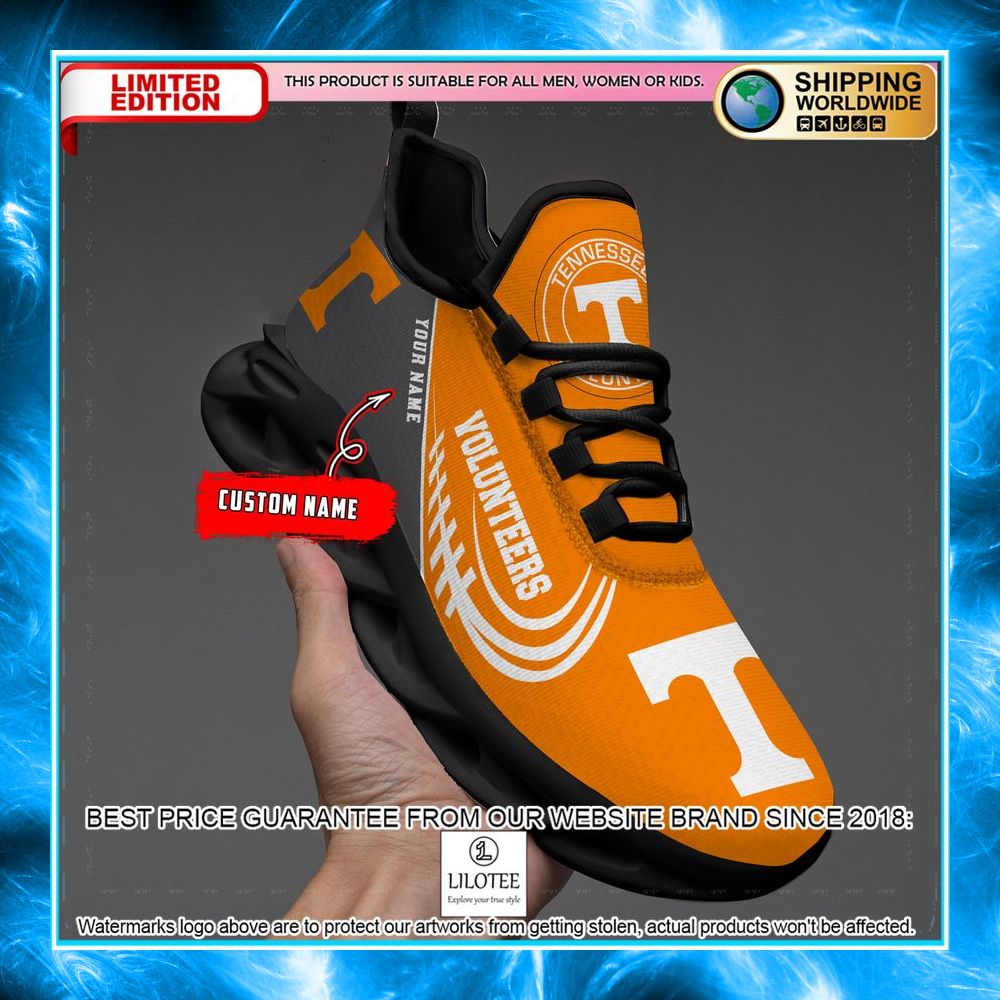 personalized ncaa teams tennessee volunteers max soul shoes 2 544