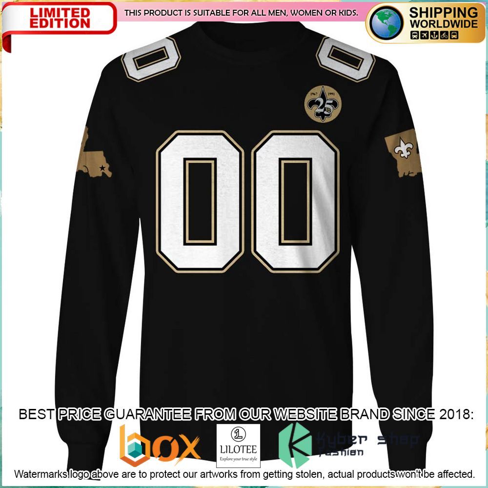 Personalized New Orleans Saints 1991 Hoodie, Shirt - LIMITED EDITION 10 personalized new orleans saints 1991 hoodie shirt 3 805