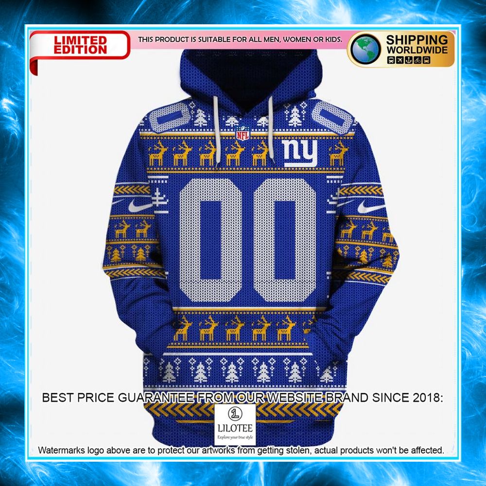 personalized new york giants 3d shirt hoodie 1 632