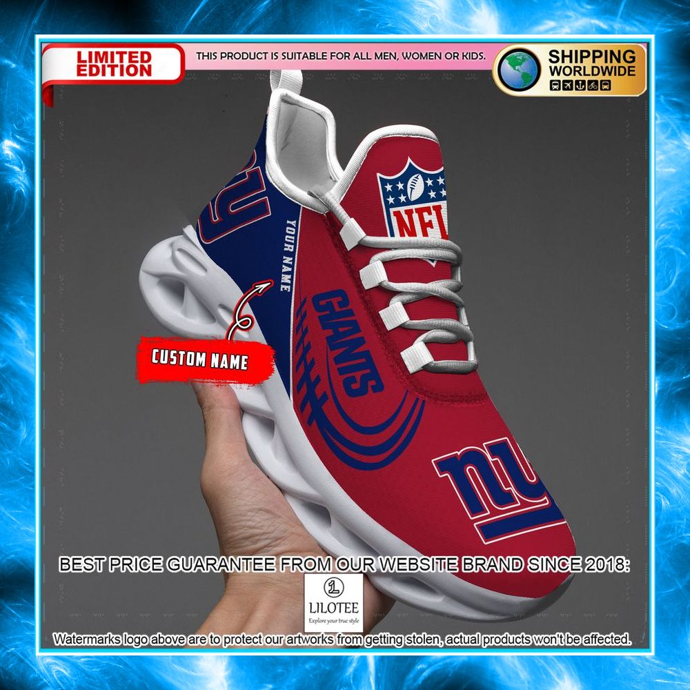 personalized new york giants max soul shoes 1 161
