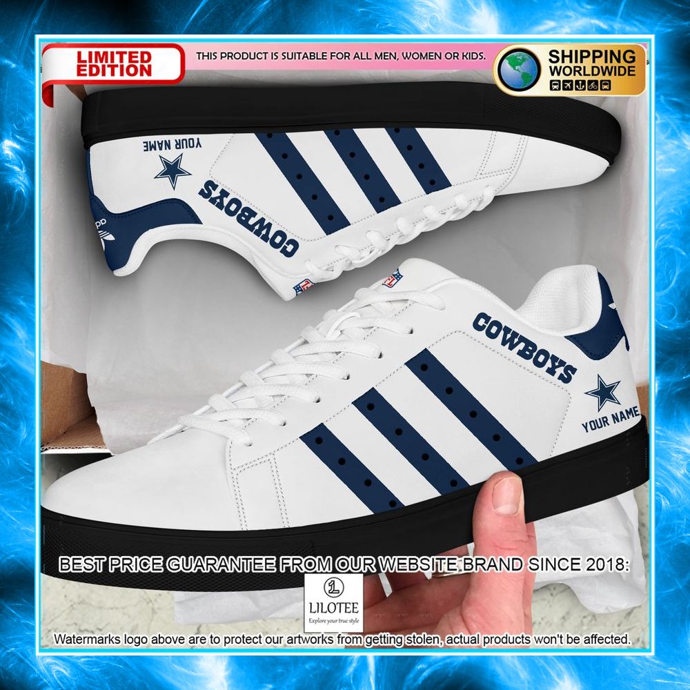 personalized nfl dallas cowboys stan smith shoes 2 464