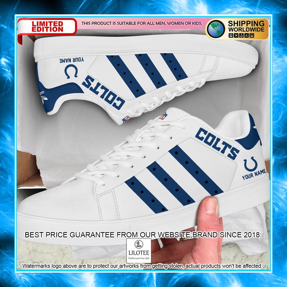 personalized nfl indianapolis colts stan smith shoes 1 750