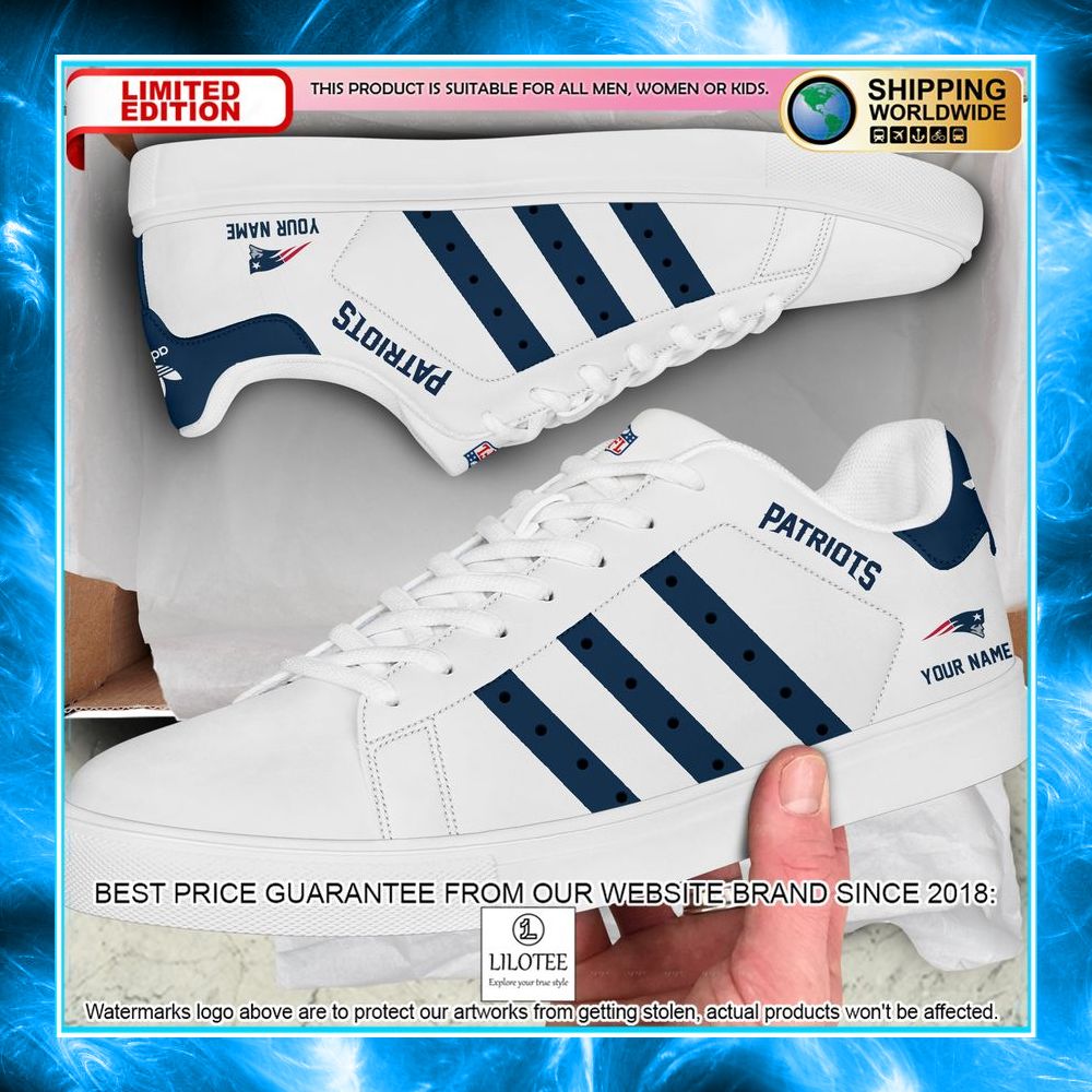 personalized nfl new england patriots stan smith shoes 1 719