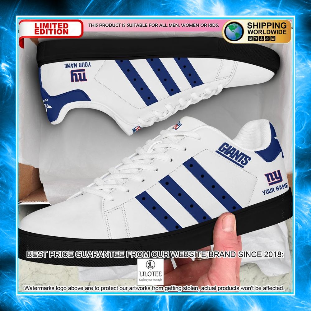 personalized nfl new york giants stan smith shoes 2 717