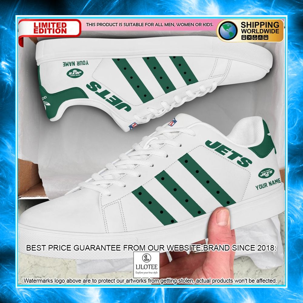 personalized nfl new york jets stan smith shoes 1 827