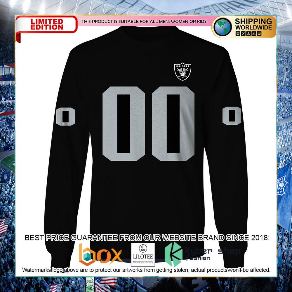 personalized nfl oakland raiders hoodie shirt 2 461