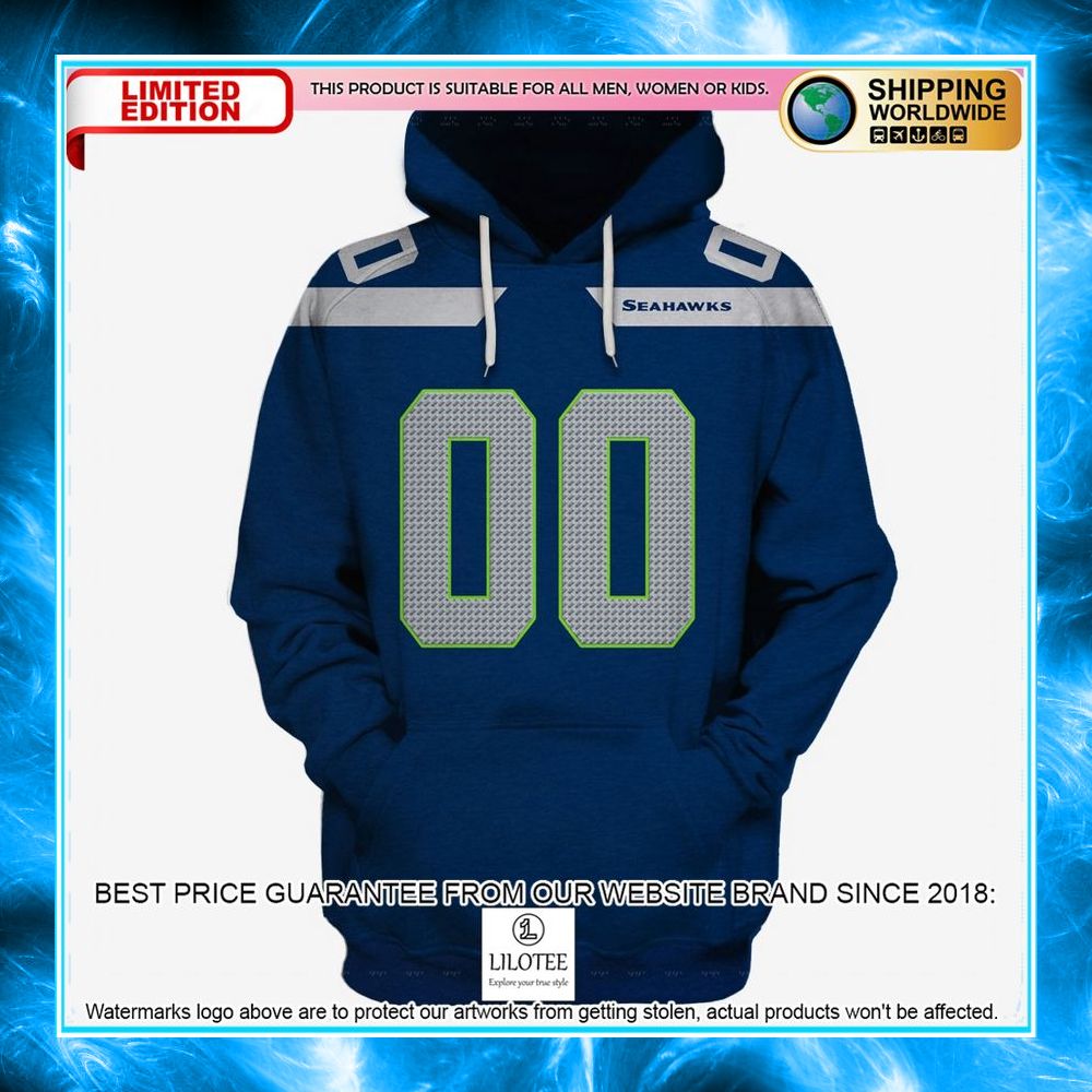 personalized nfl seattle seahawks 3d shirt hoodie 1 454
