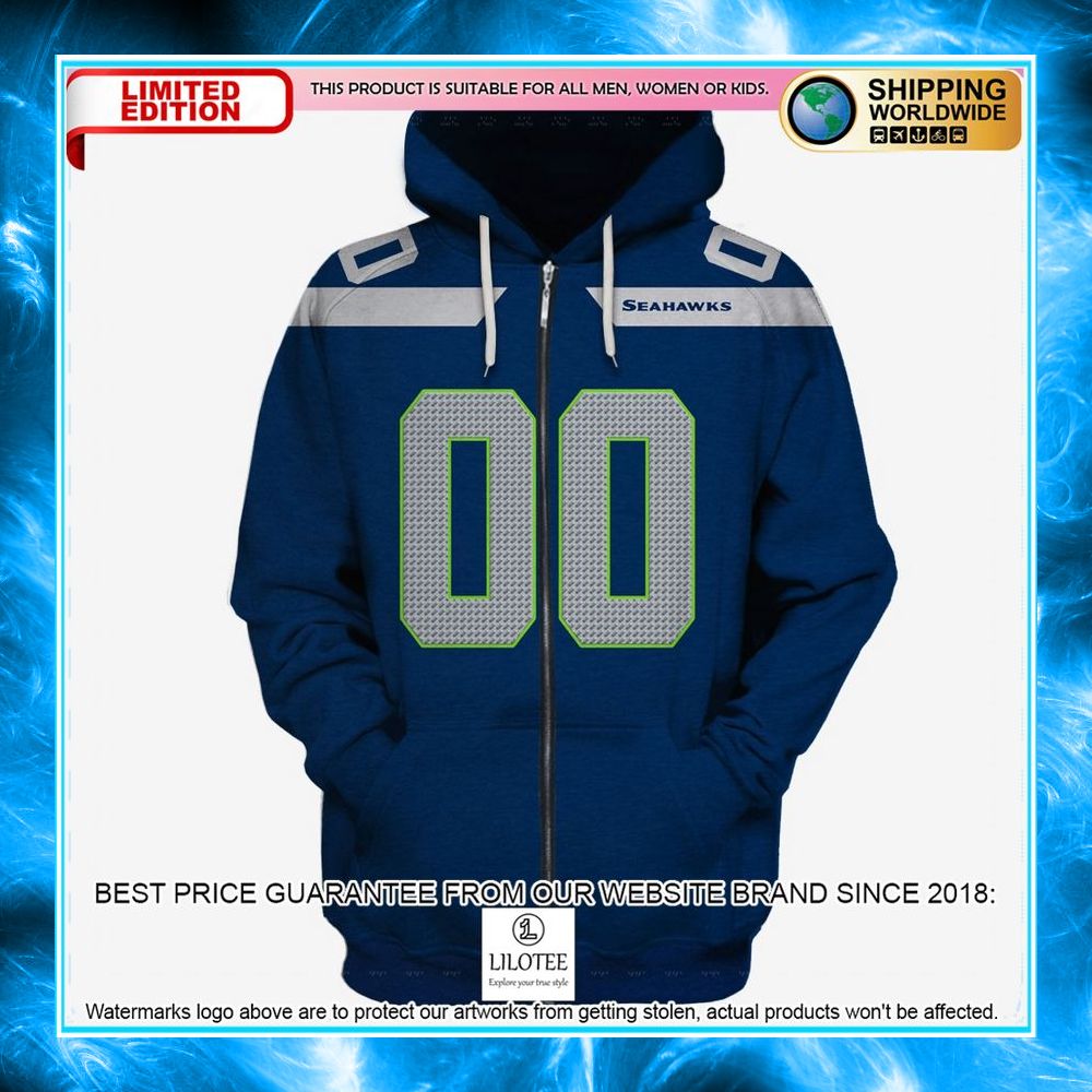 personalized nfl seattle seahawks 3d shirt hoodie 4 193
