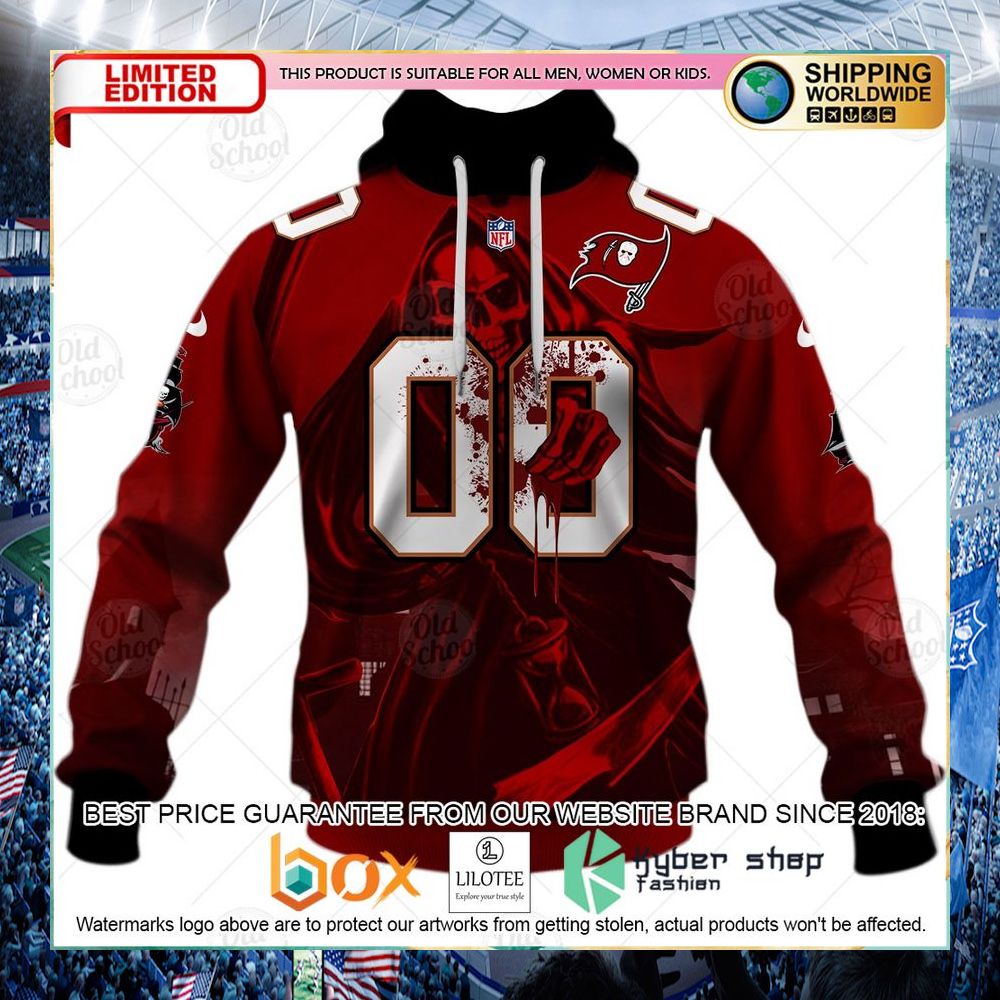 personalized nfl tampa bay buccaneers 2020 halloween hoodie shirt 2 417