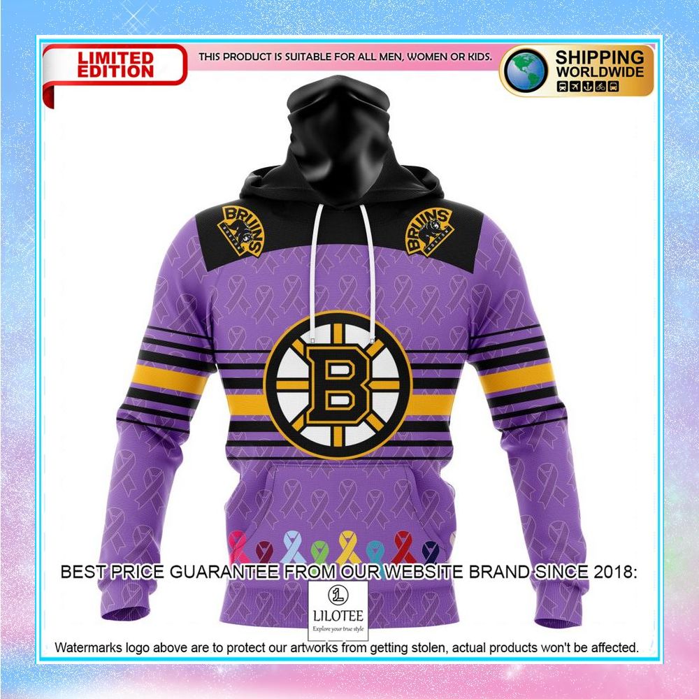 personalized nhl boston bruins design fights cancer shirt hoodie 4 850