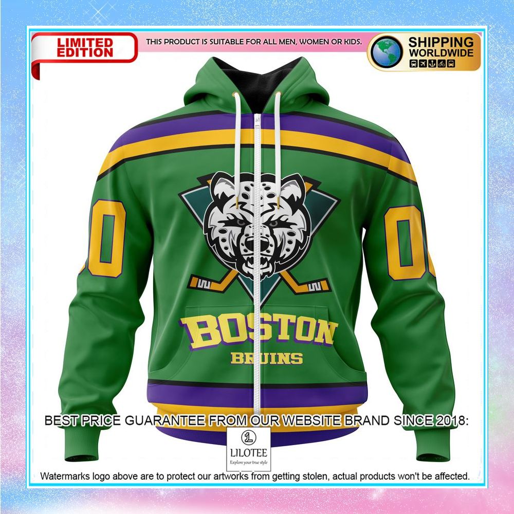 personalized nhl boston bruins design x the mighty ducks shirt hoodie 2 757