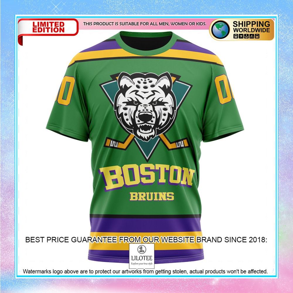 personalized nhl boston bruins design x the mighty ducks shirt hoodie 8 354