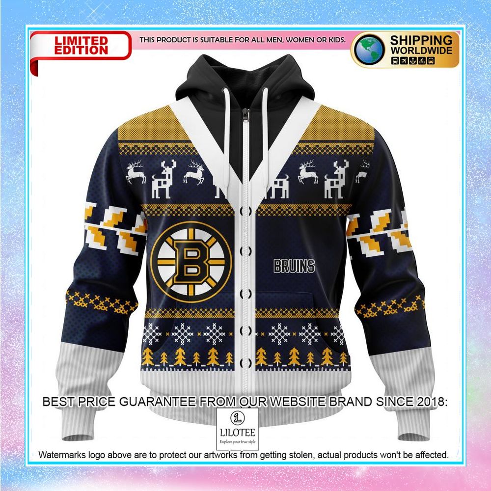 personalized nhl boston bruins sweater for chrismas season shirt hoodie 2 454