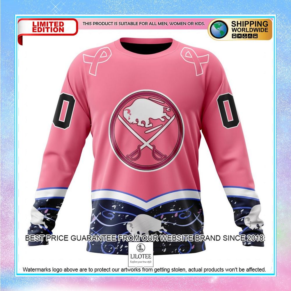 personalized nhl buffalo sabres hockey fights cancer shirt hoodie 6 155