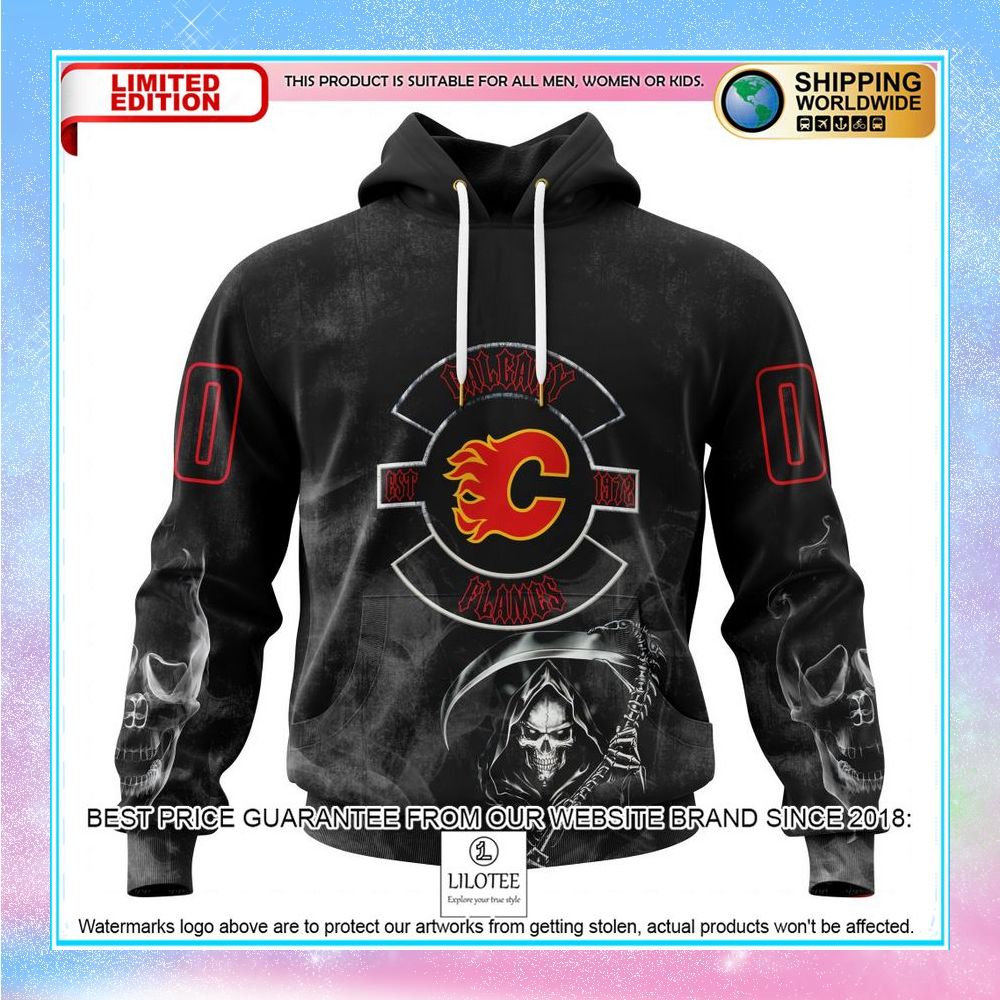 personalized nhl calgary flames for rock night shirt hoodie 1 707
