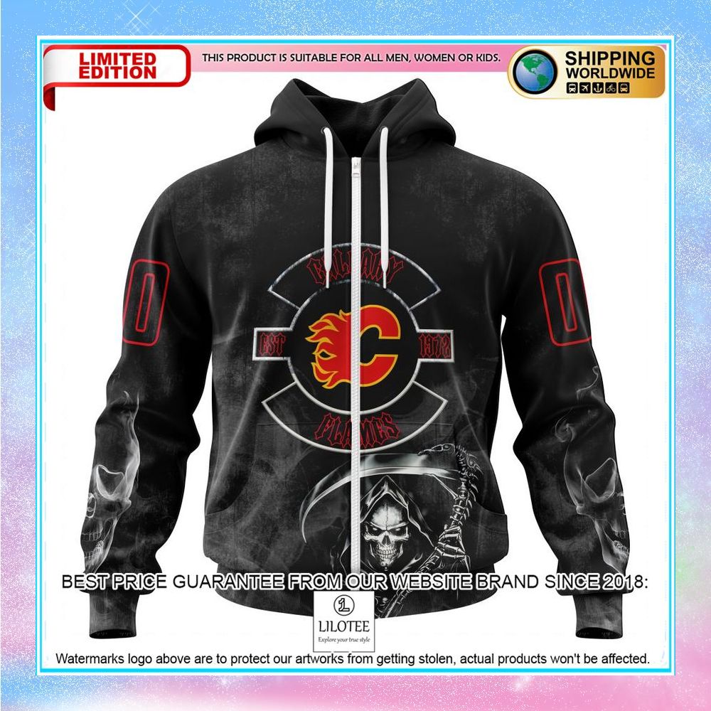personalized nhl calgary flames for rock night shirt hoodie 2 825