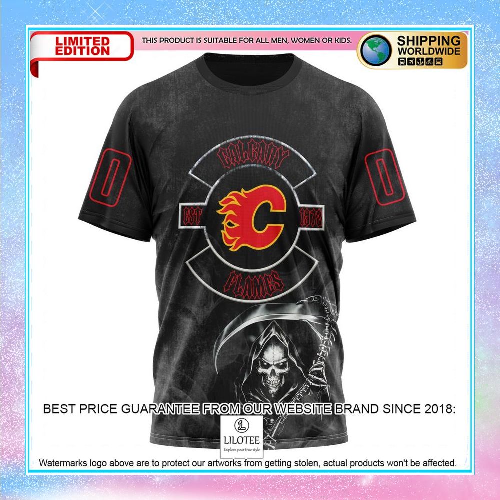 personalized nhl calgary flames for rock night shirt hoodie 8 693