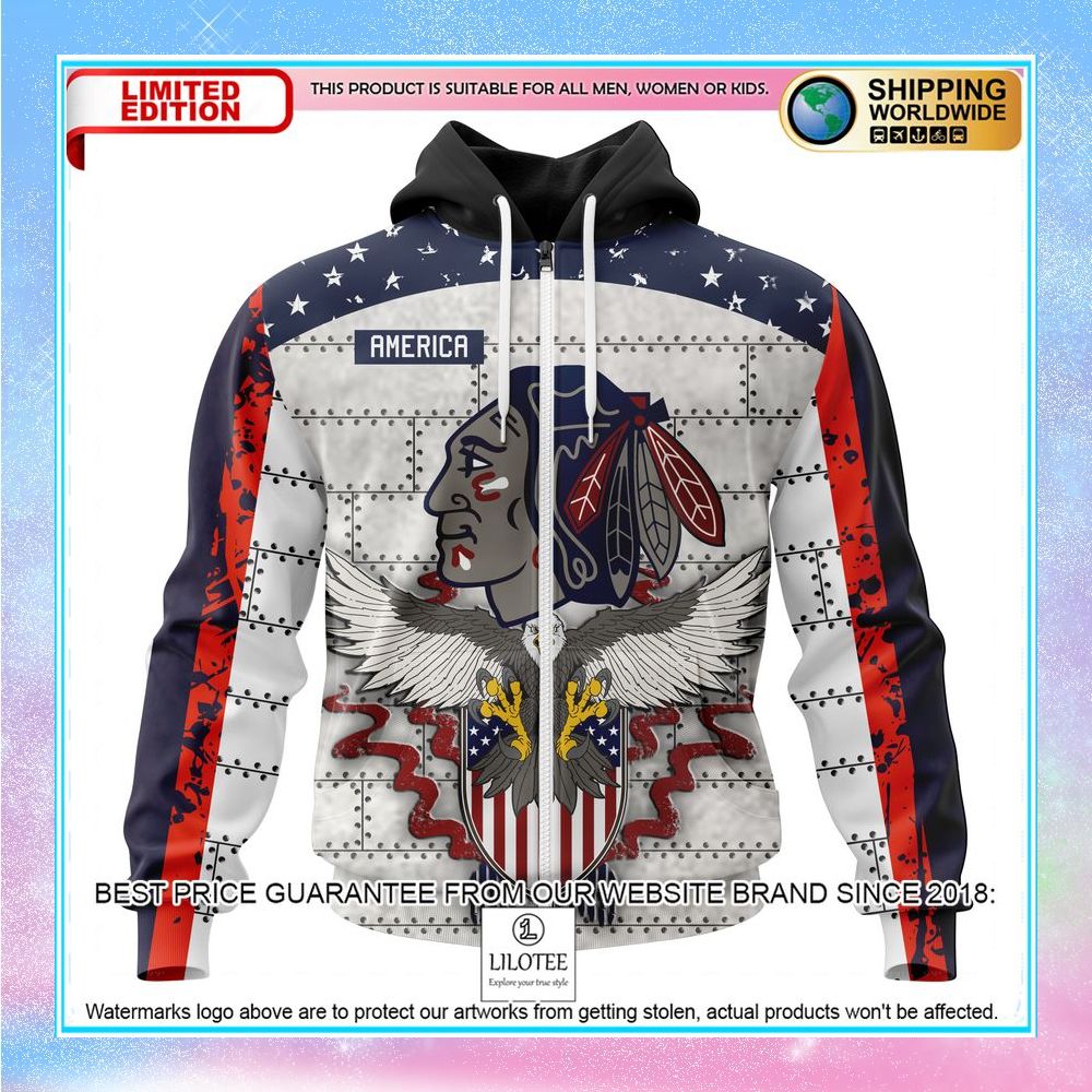 personalized nhl chicago blackhawks in us concepts shirt hoodie 2 527
