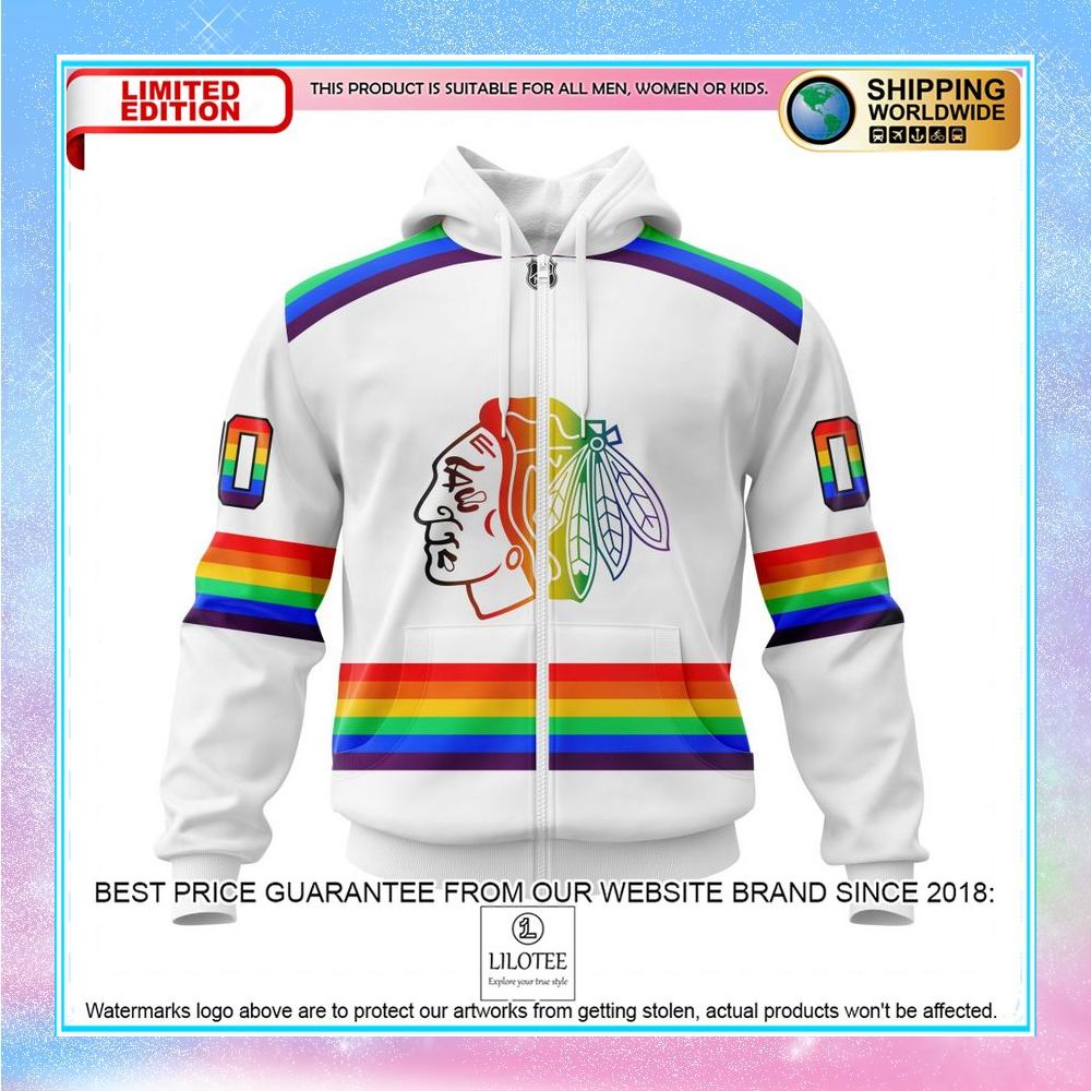 personalized nhl chicago blackhawks lgbt pride shirt hoodie 2 974