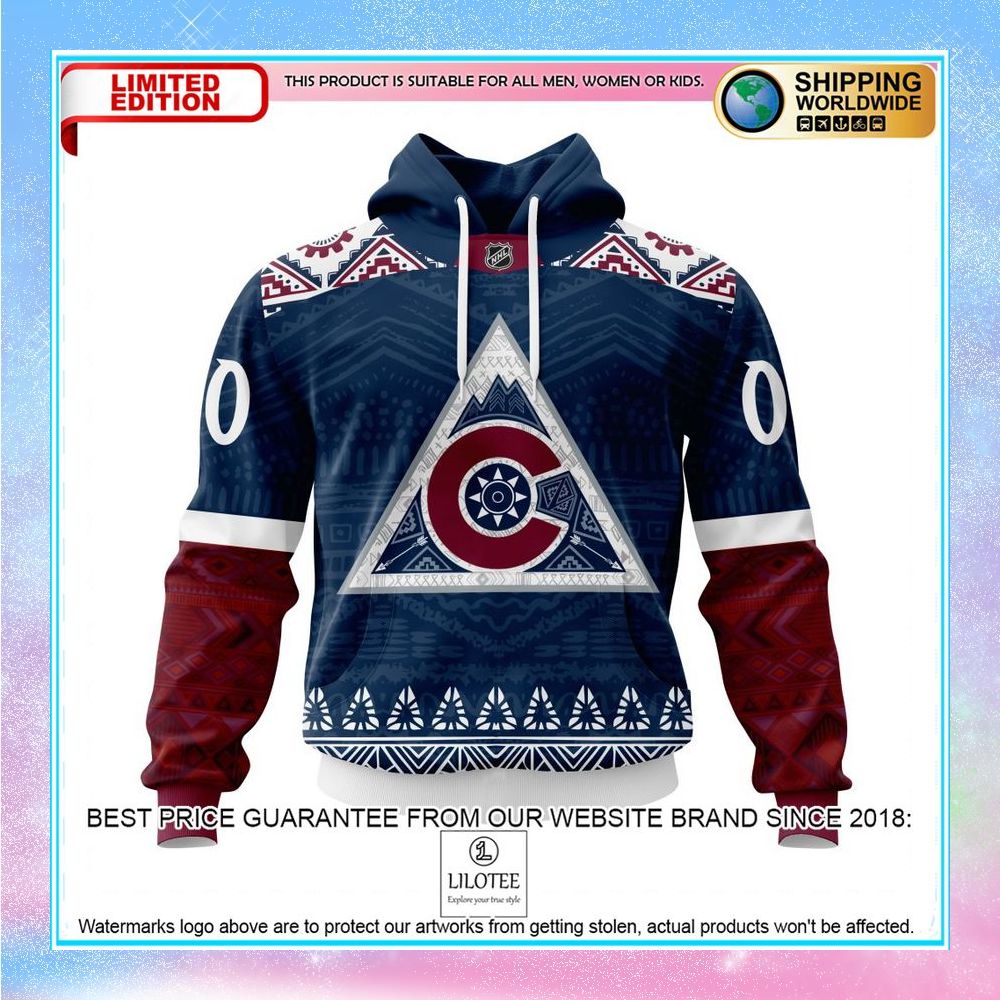 personalized nhl colorado avalanche 2022 shirt hoodie 1 845